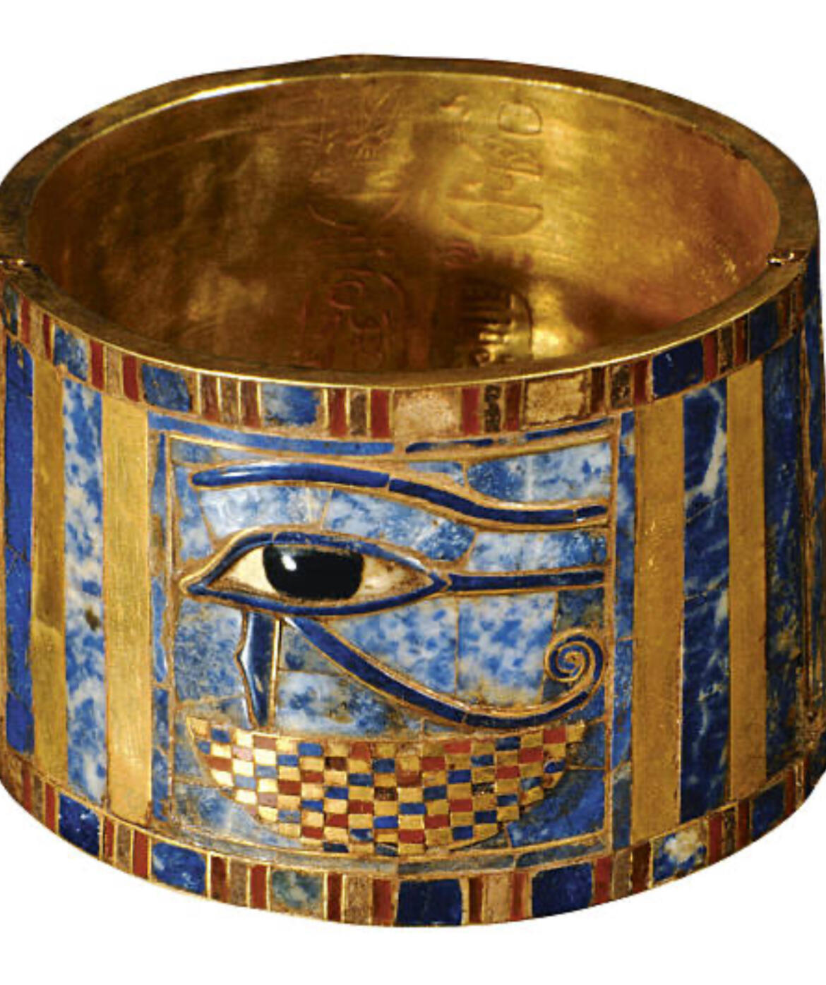 Recycled Golden Bracelet Pharaonic Golden Bracelet